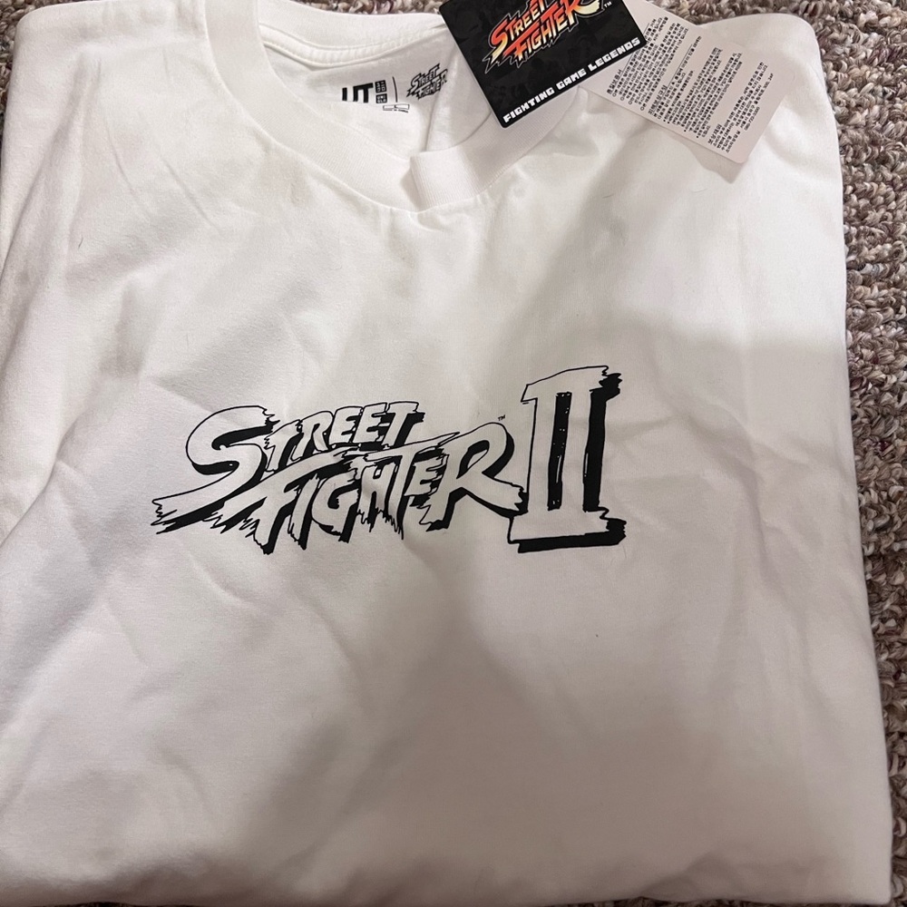 Men’s Street Fighter II White T-Shirt